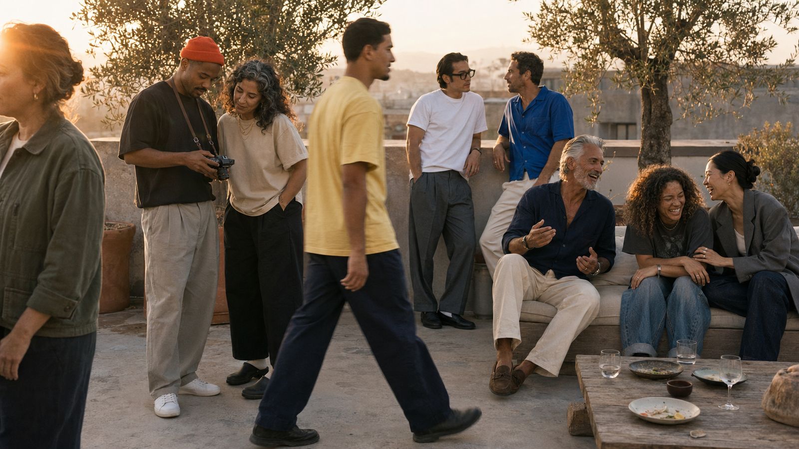 Golden Hour · The Terrace — THEYRE members-only wellness club