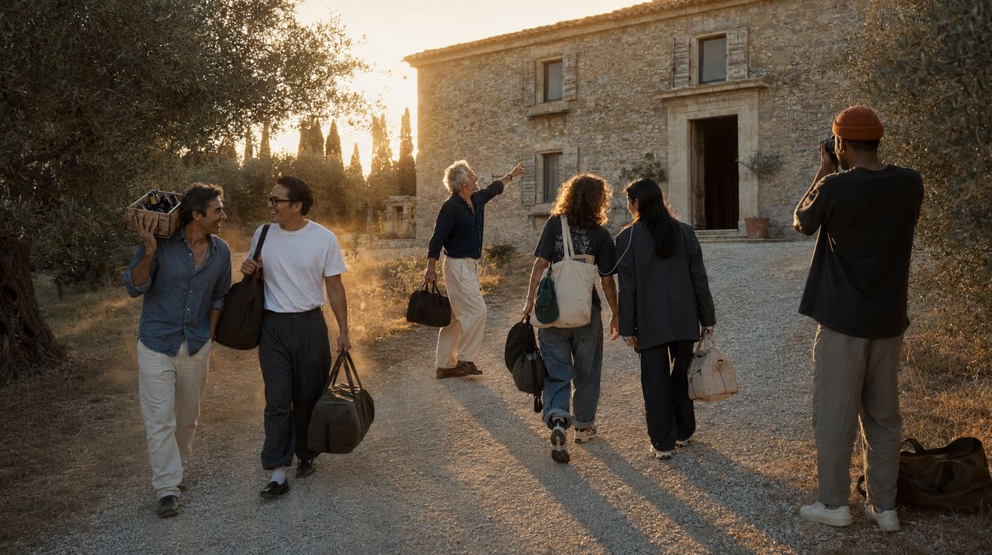 The Arrival · Golden Hour — THEYRE members-only wellness club